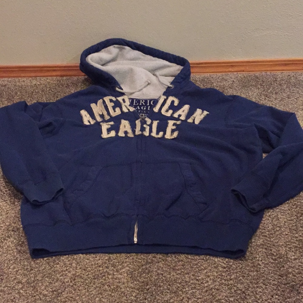 Men’s American eagle sweatshirt zipped xxxl